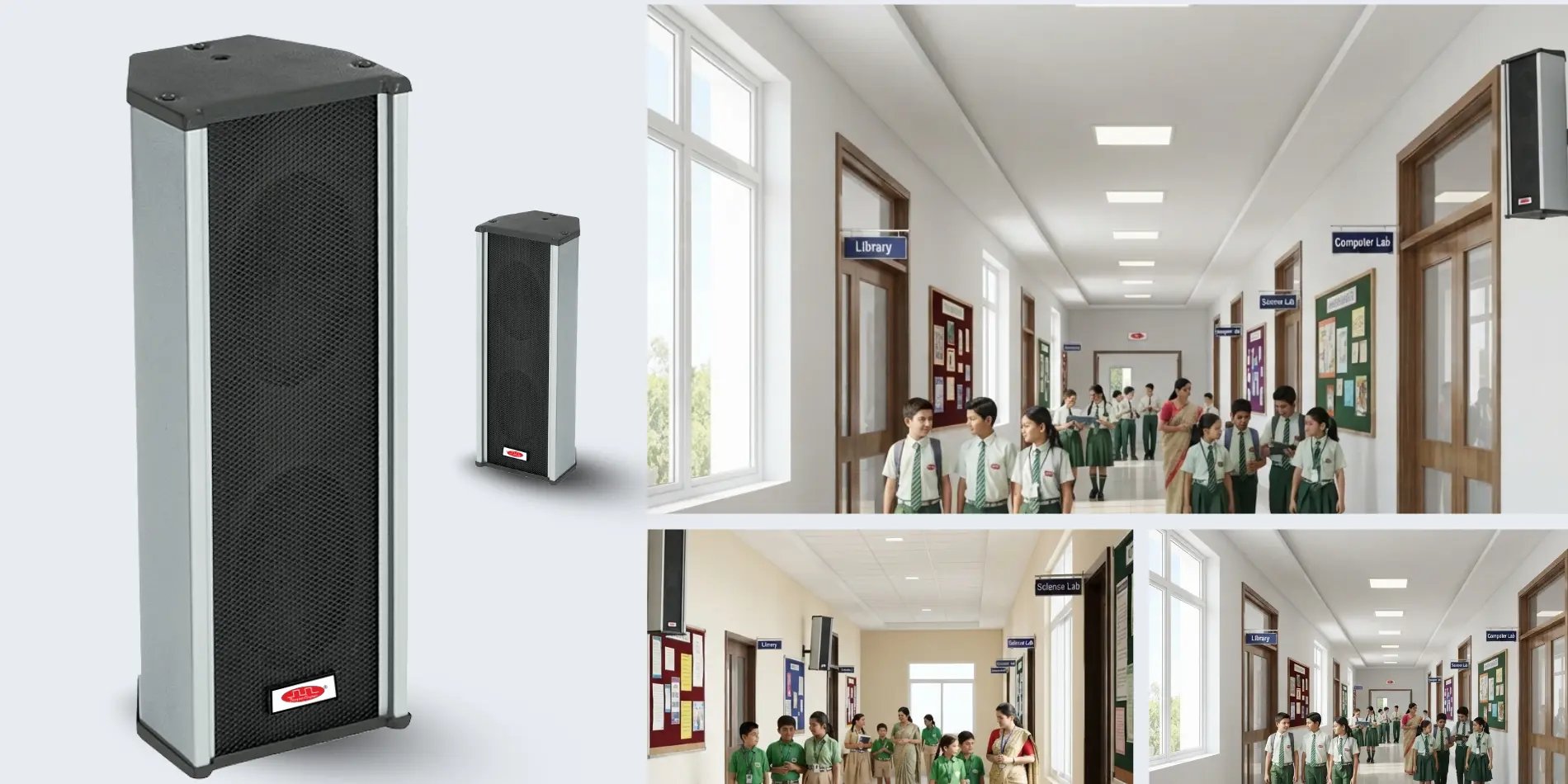 Home column speaker