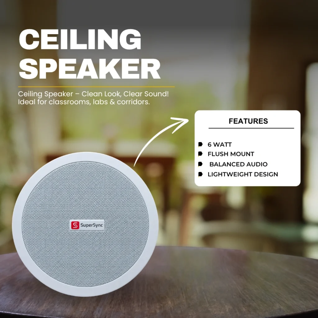 Ceiling speaker